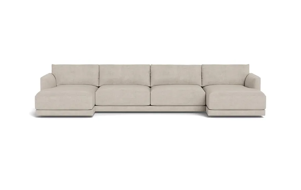 Lukas 3-Piece 4-seat U-Chaise Sectional 