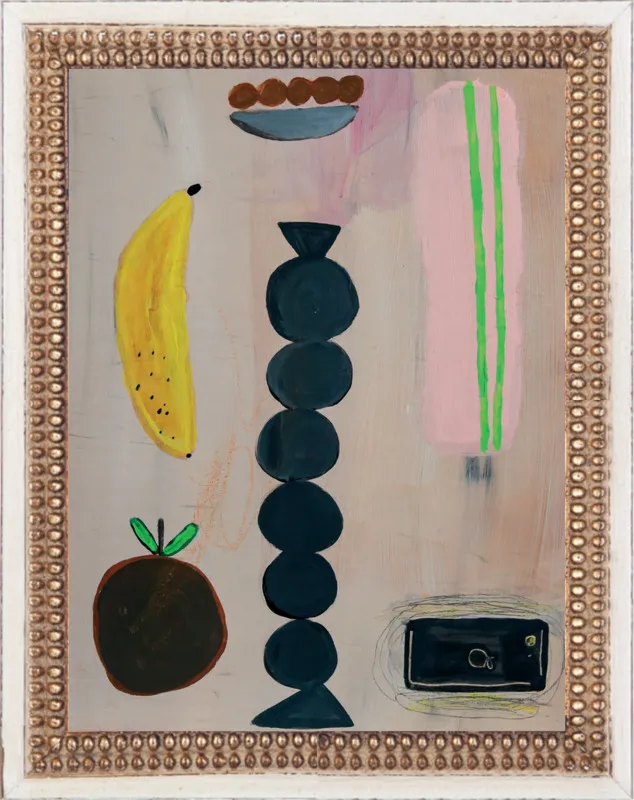 Still life with a phone vibration by Agata Królak for Artfully Walls