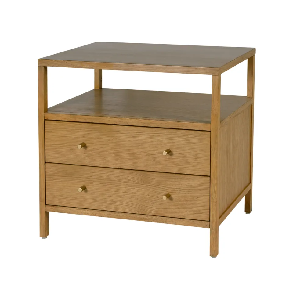Mendel Light Oak Nightstand