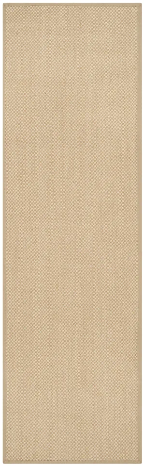 Arlo Home Woven Area Rug, NF141B, Maize/Linen,  2' 6" X 16'
