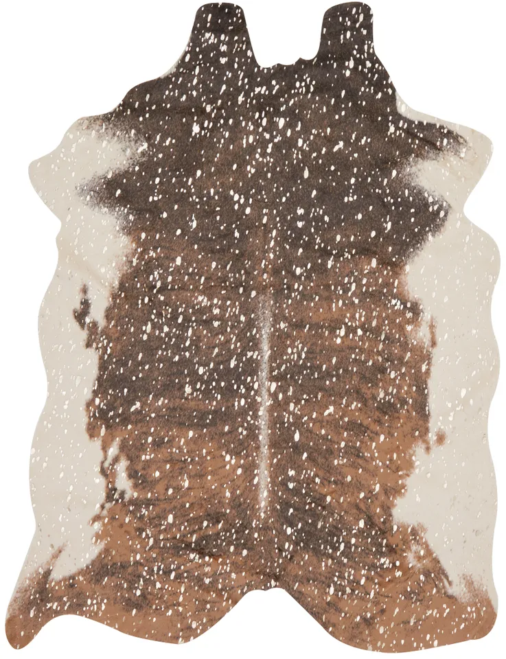 Loloi Bryce Walnut / Champagne 6'-2" x 8'