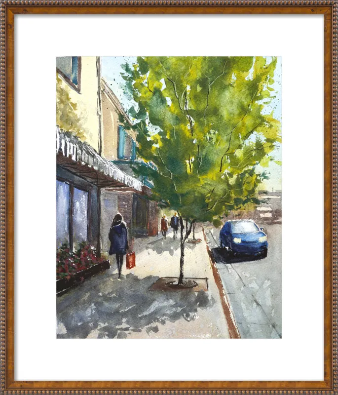 Shops in Laguna by Lauren Dusing for Artfully Walls