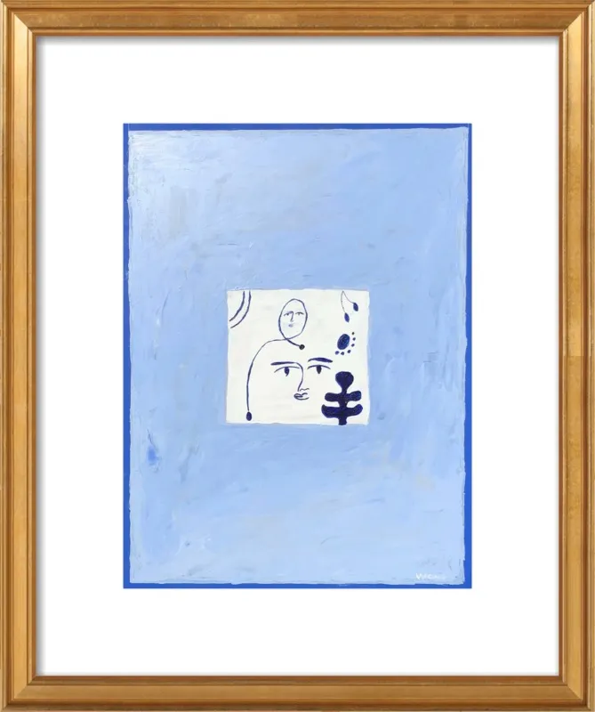 The Blues by Virginia Chamlee for Artfully Walls