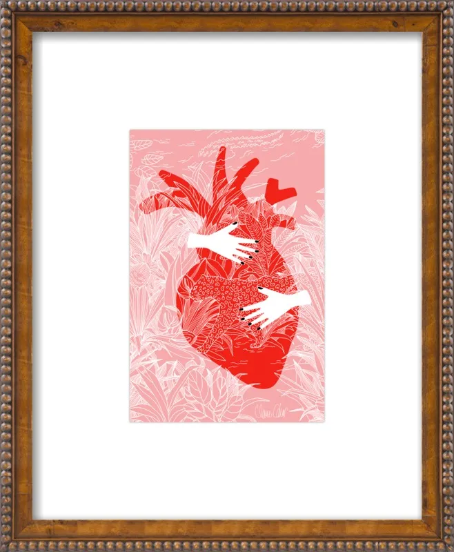 REFUGE ROSE by Claire Colin for Artfully Walls