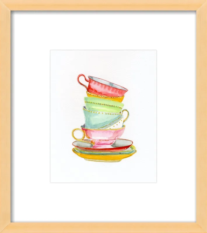 Teacups by Miri Eshet for Artfully Walls