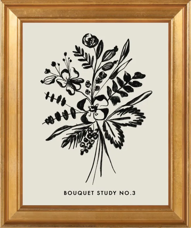 Bouquet Study No. 3 by Nancy Noreth for Artfully Walls