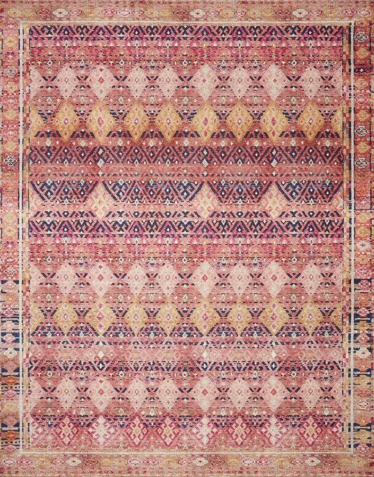 Loloi Layla Magenta / Multi 7'-6" x 9'-6"