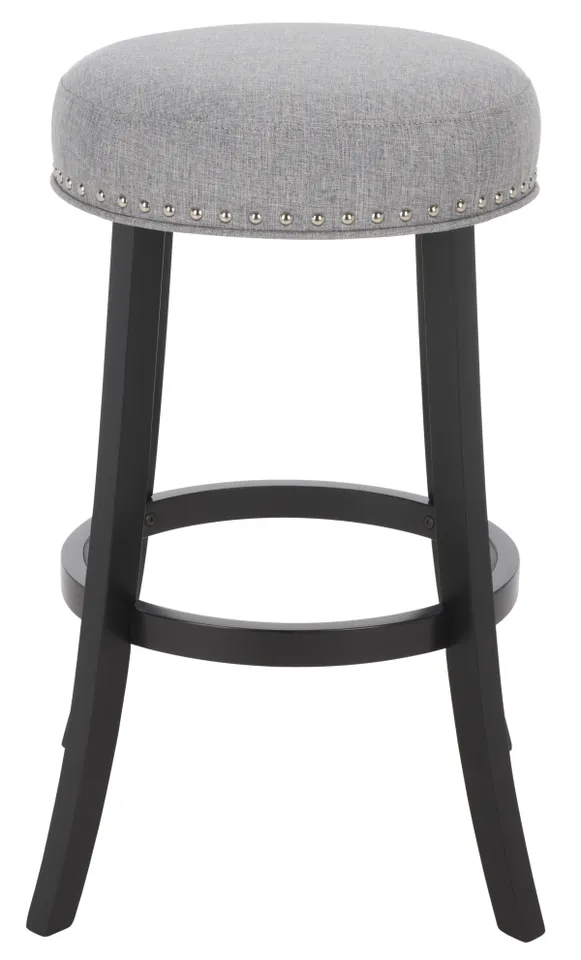Mumbai Barstool - Gray / Black