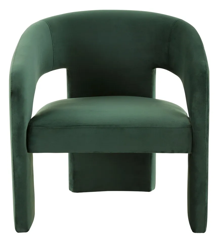 Roseanna Modern Accent Chair - Forest Green