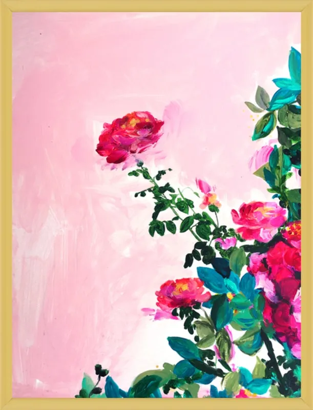 Rose Garden I by Christine Lindstrom for Artfully Walls