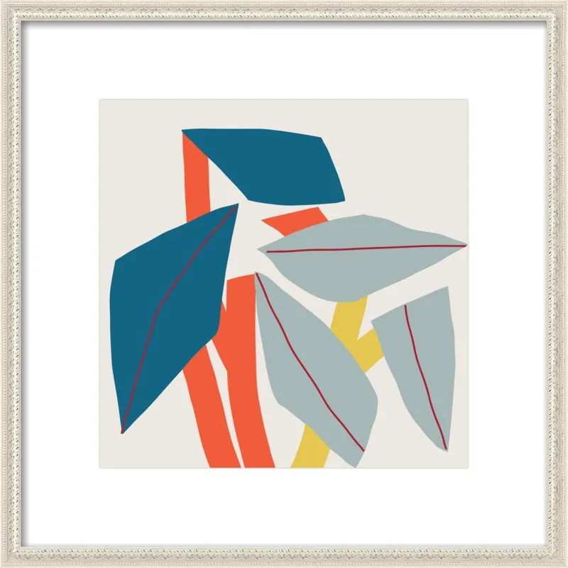 Colourful leaves by Jessica Nielsen for Artfully Walls
