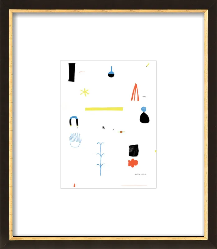 Working hard by playing around  by Agata Królak for Artfully Walls