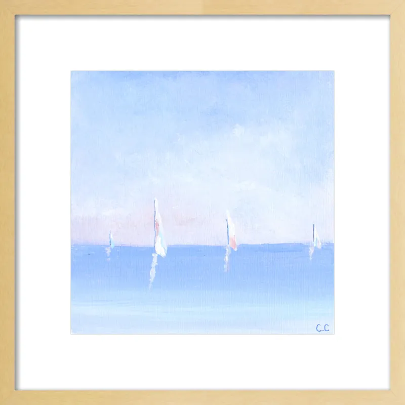 Sail Away with Me by Caroline Chriss  for Artfully Walls