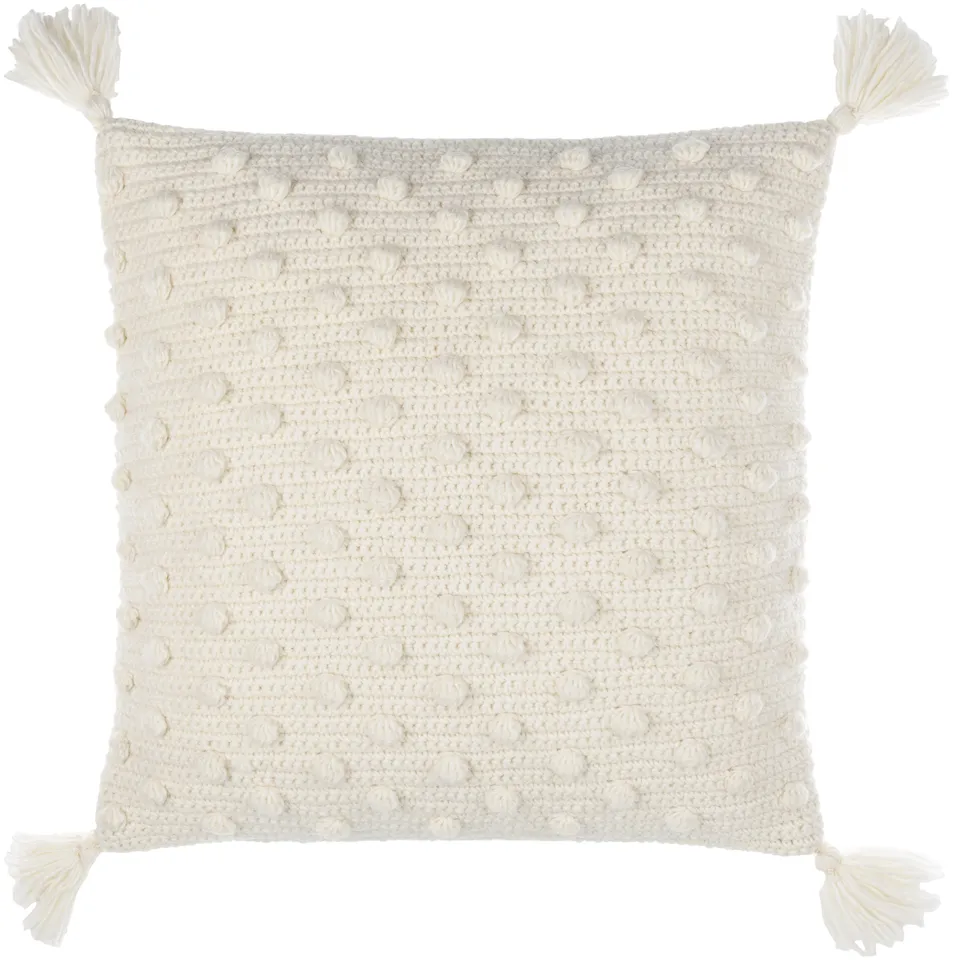 Makrome MKO-014 22"L x 22"W Pillow Cover