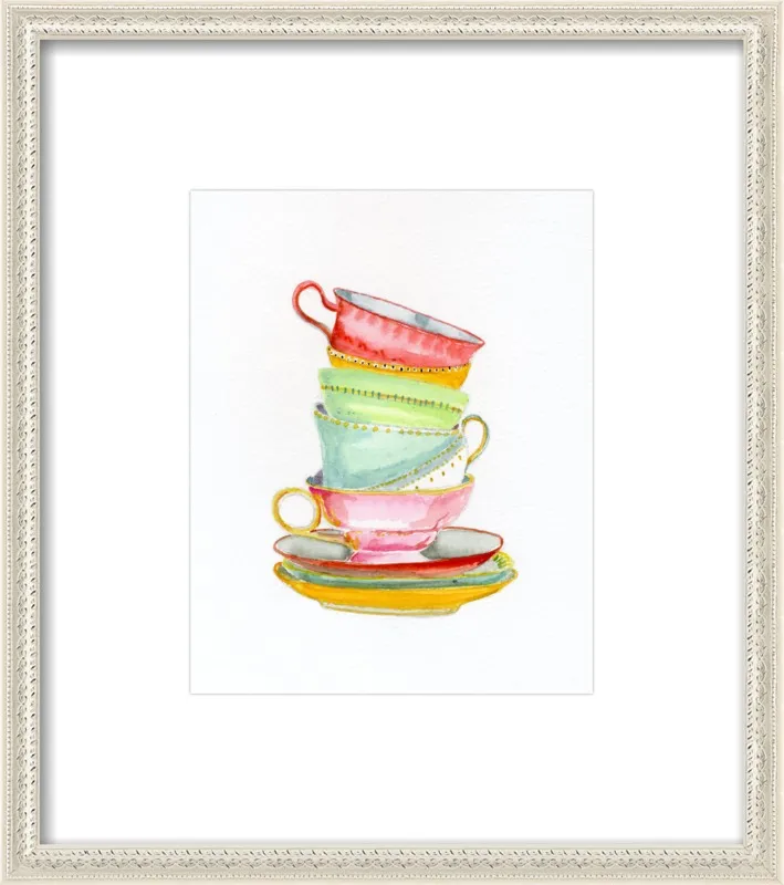 Teacups by Miri Eshet for Artfully Walls