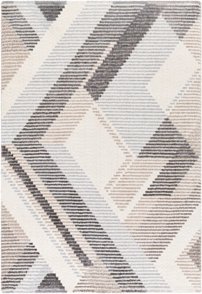 Cielo Beige Indoor 2' x 3' Machine Woven Rug