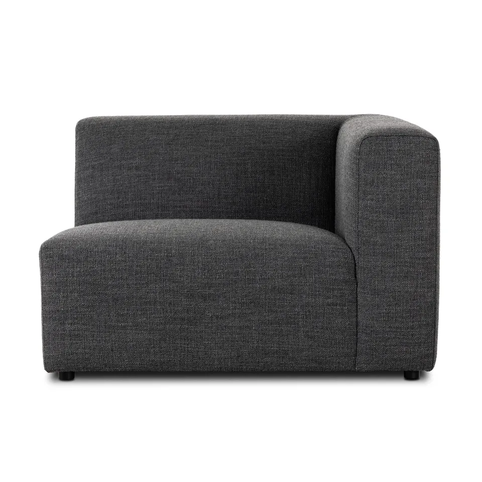 Build Your Own: Lawndale Sectional - Saxon Charcoal