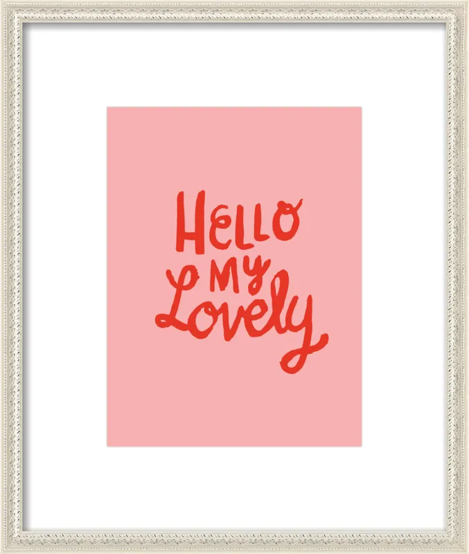 Hello My Lovely by Paula Mills for Artfully Walls
