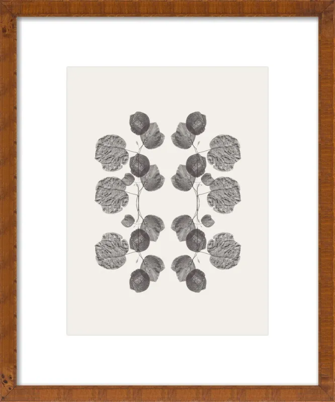 The Last Bougainvillea Rorschach by Corina Nika for Artfully Walls