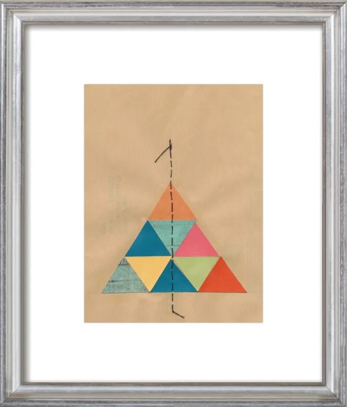 Pyramid Series 1 by Jan Weiss for Artfully Walls