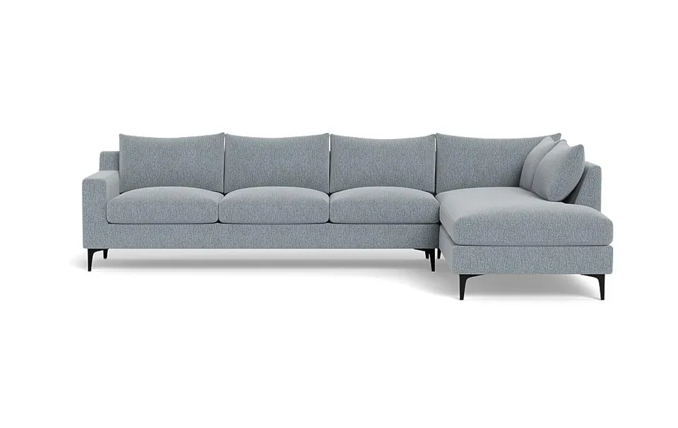 Sloan 4-Seat Right Bumper Sectional