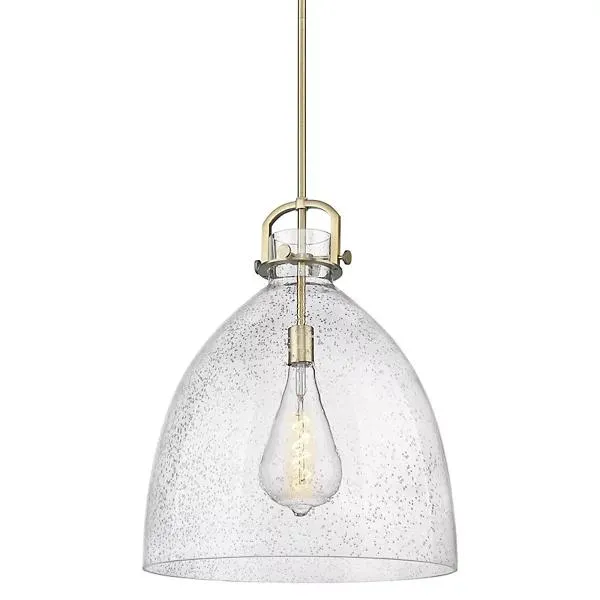 Preston Arched Frame Glass Dome Pendant