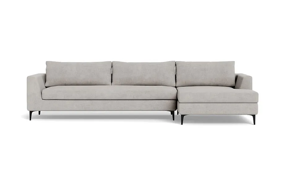 Asher 3-Seat Right Chaise Sectional
