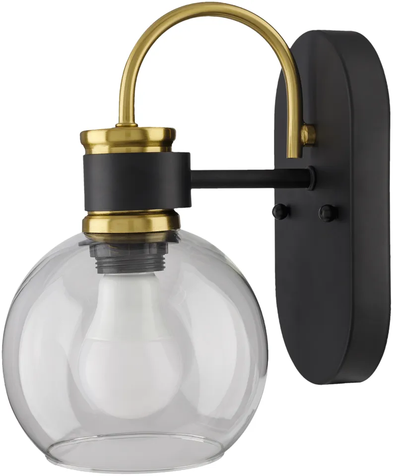 Kwiete   11"L x 6"W x 9"H Wall Sconce