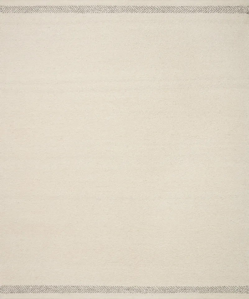 Loloi Reyla Ivory / Silver 2'-6" x 13'