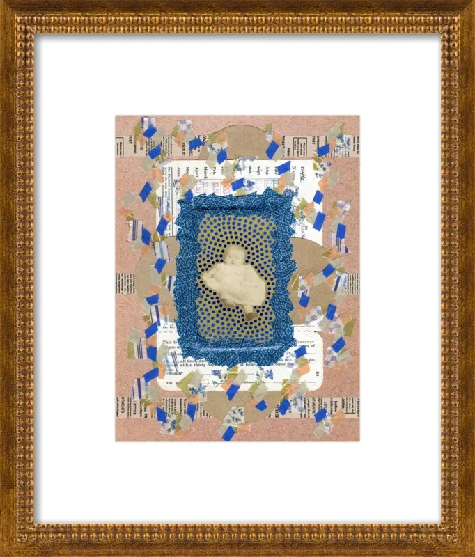 Blue awakening by Naomi Vona for Artfully Walls