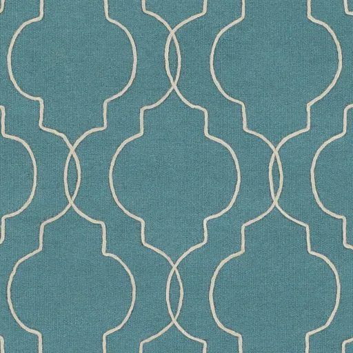 Seabrook Green Indoor 9' x 13' Handmade Rug