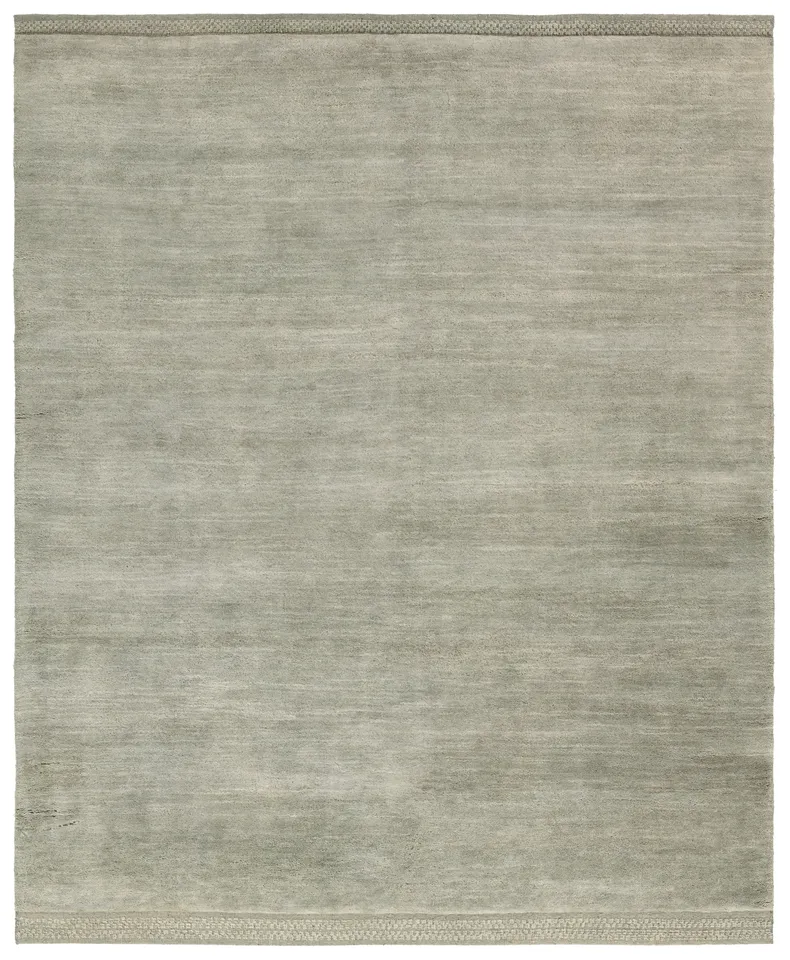 Judson BKR04 Handmade Contemporary Gray (6'x9')