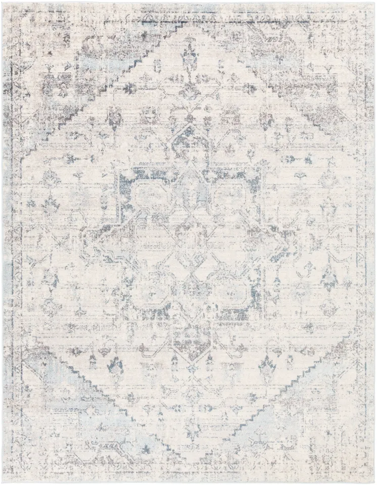Ankara Beige Indoor 8'10" x 12' Machine Woven Rug
