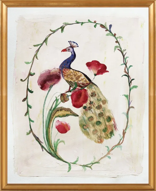 Peacock by Ruti Shaashua for Artfully Walls