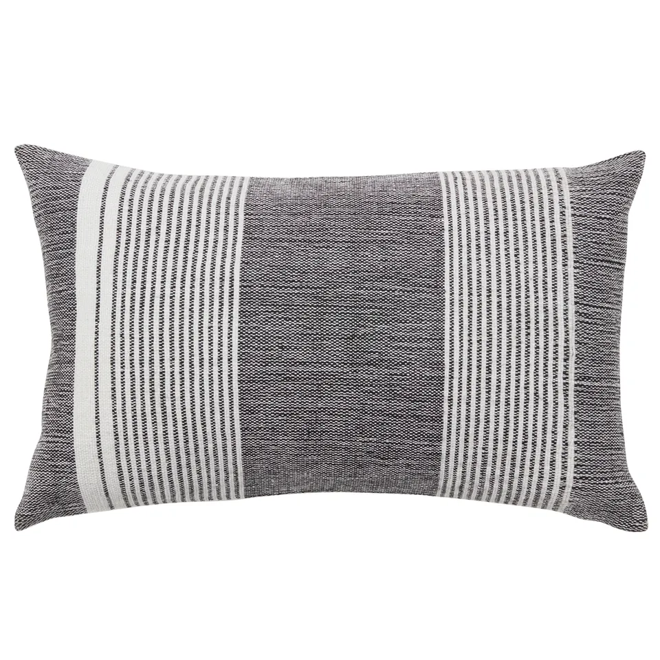Design (US) Black White 13"X21" Pillow