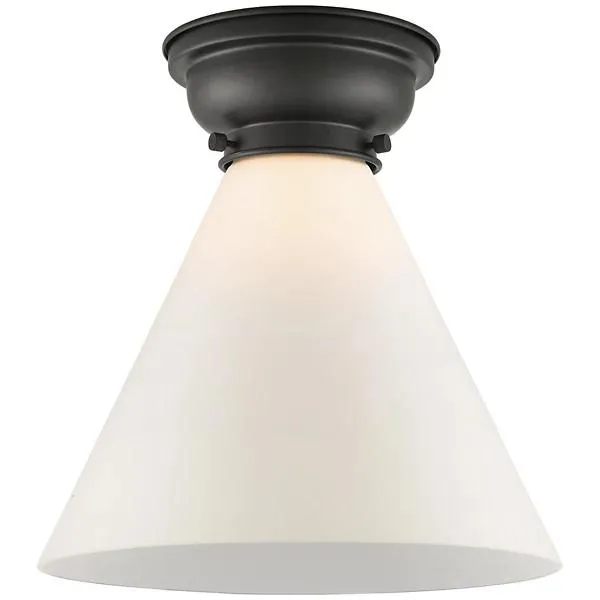 Zachary Glass Flushmount