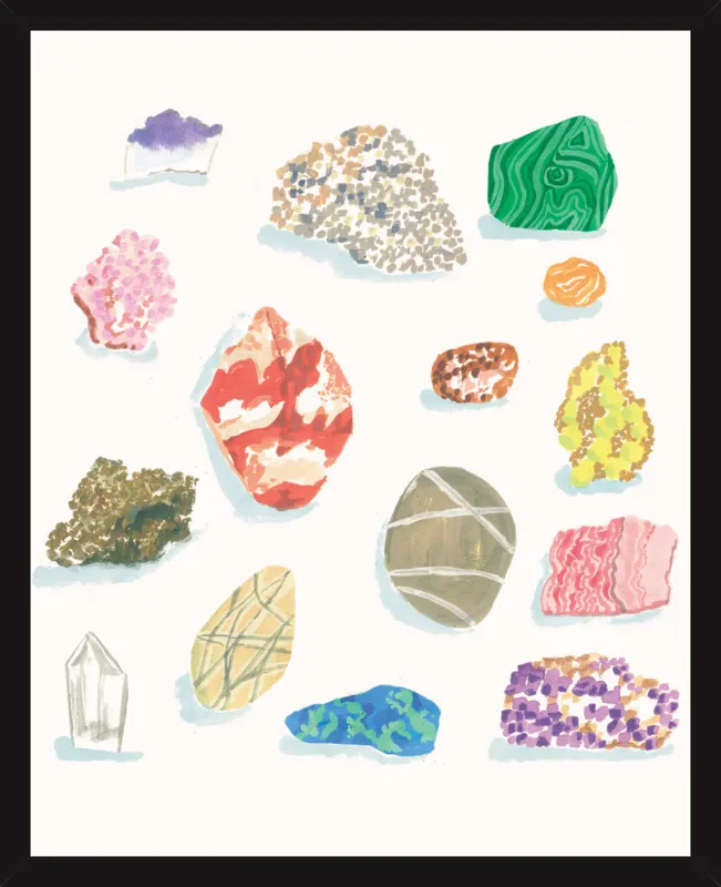 Gems by Danielle Kroll for Artfully Walls