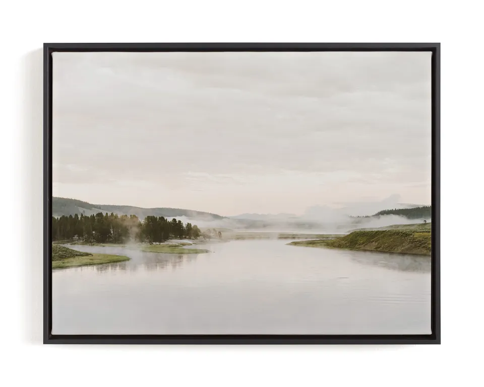 Misty Lake Limited Edition Fine Art Print