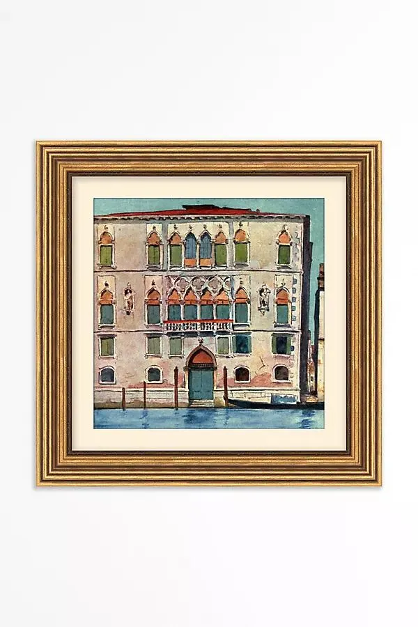 Venice from the Water Architecture Wall Art
