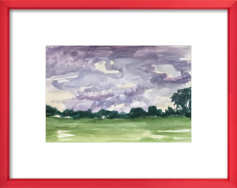 Summer Sky, Late by Megan Williamson for Artfully Walls
