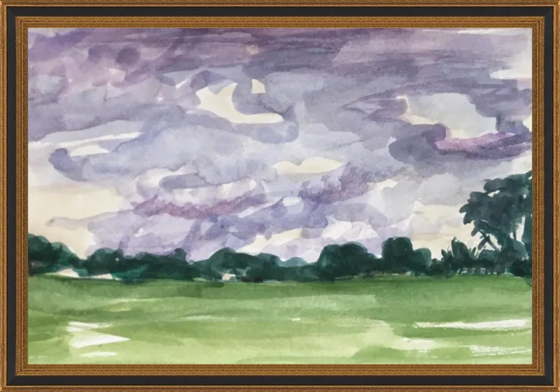 Summer Sky, Late by Megan Williamson for Artfully Walls