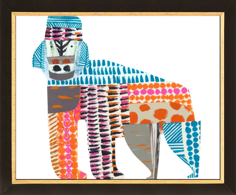 gorilla by Clare Youngs for Artfully Walls