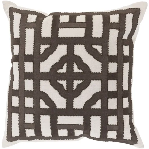 Chinese Gate LD-053 18"L x 18"W Pillow Cover