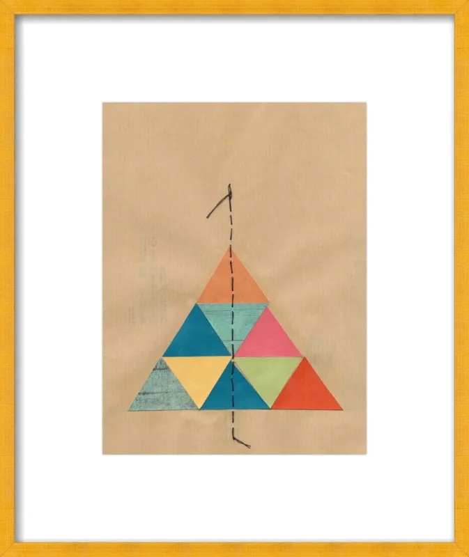 Pyramid Series 1 by Jan Weiss for Artfully Walls