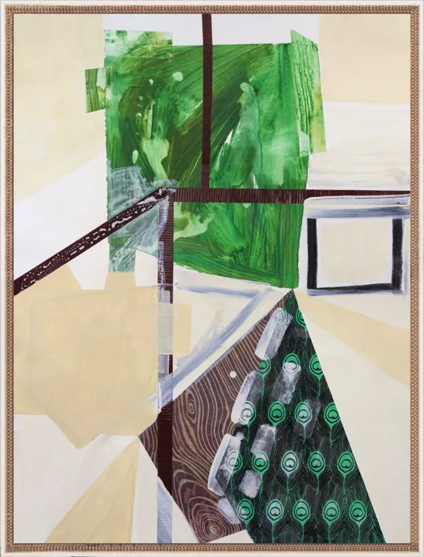 Abstract Study (trail map) by Pamela Staker for Artfully Walls