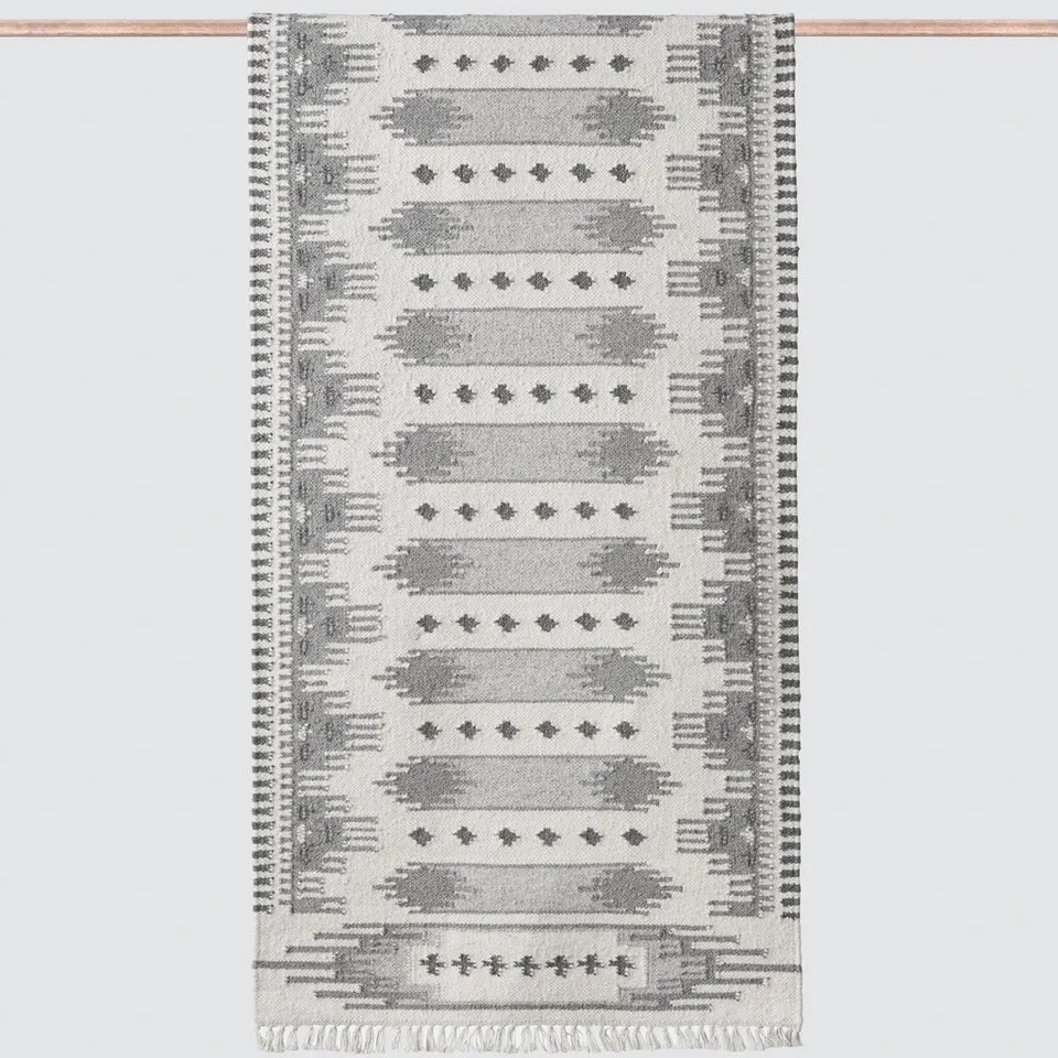 The Citizenry Asha Handwoven Runner | 2.5' x 8' | Grey
