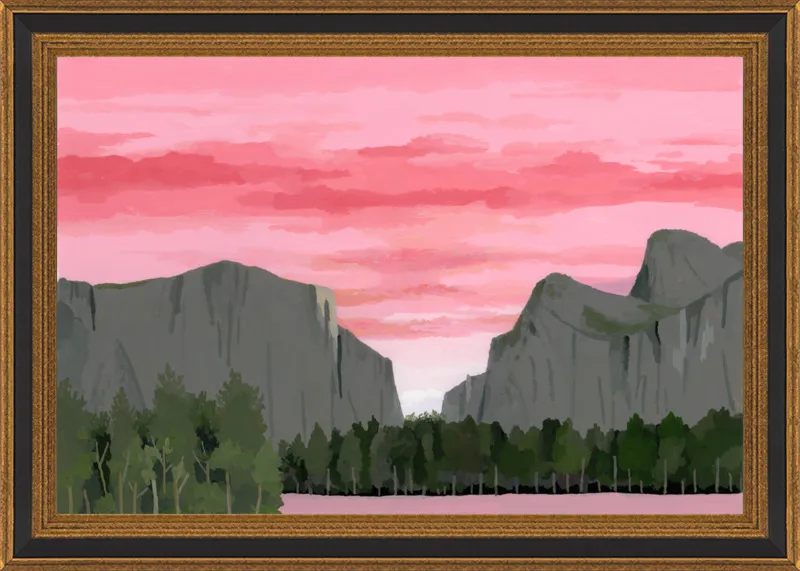 Dawn of Yosemite Park by Hiroyuki Izutsu for Artfully Walls