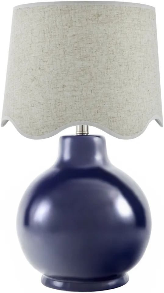 Doheny  High Gloss 22"H x 15"W x 15"D Accent Table Lamp