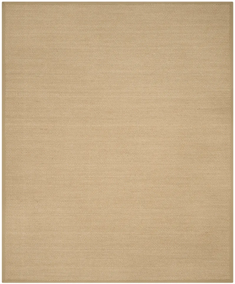 Arlo Home Woven Area Rug, NF141B, Maize/Linen,  10' X 14'