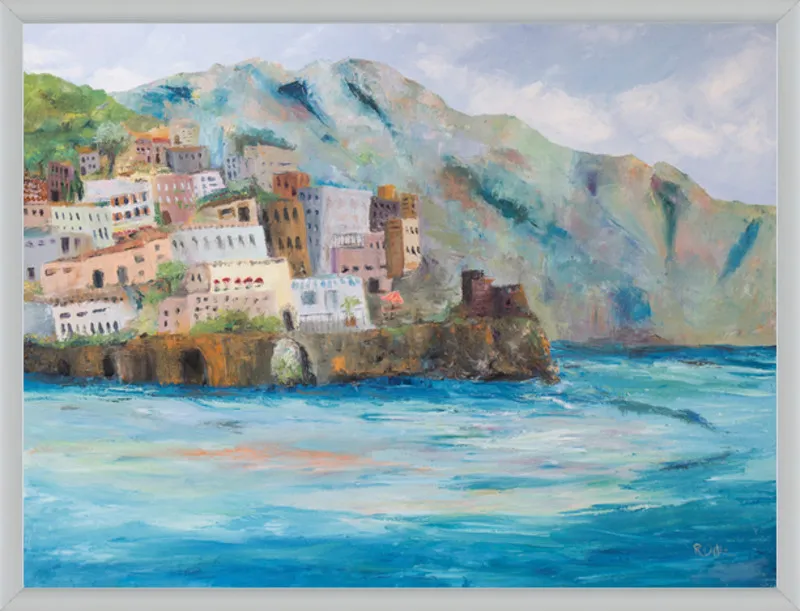 Amalfi Coast by Renee A Ortiz for Artfully Walls